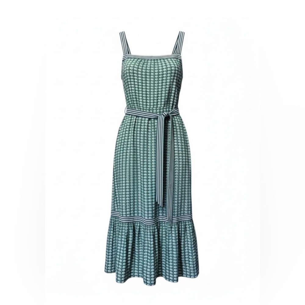 Nautica Sustainably Crafted Border Printed Dress L
